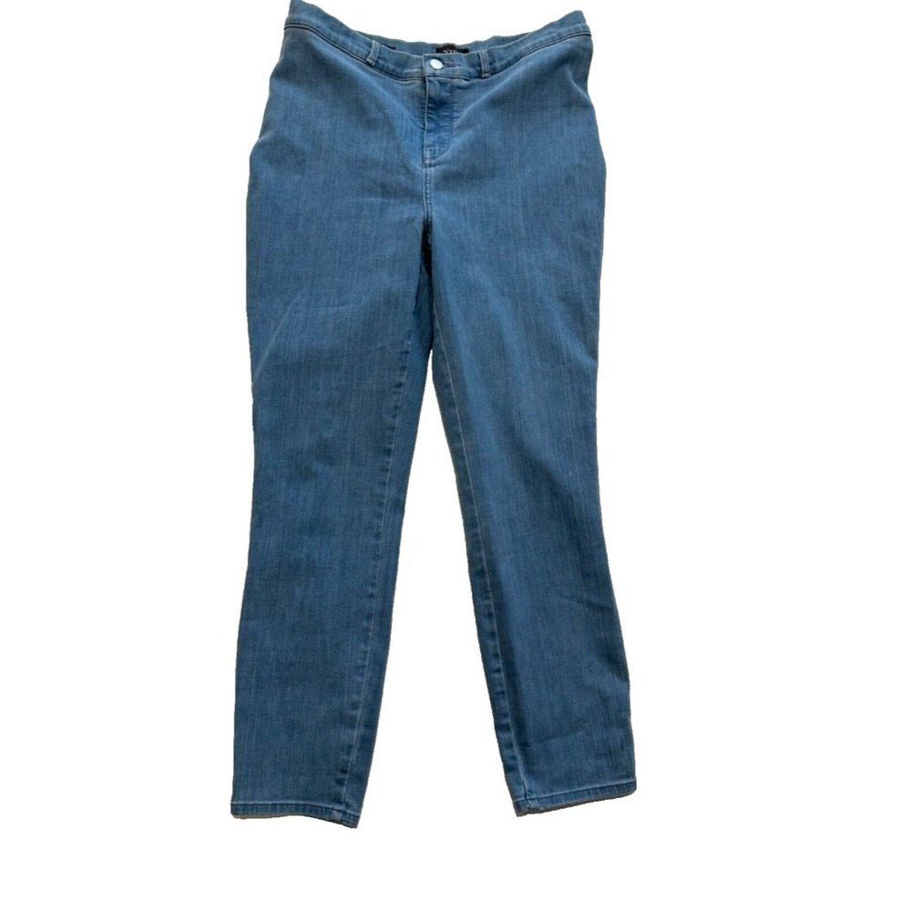 NYDJ Ami Skinny Medium Lift Tuck Technology Wash Jeans Women's Size 10